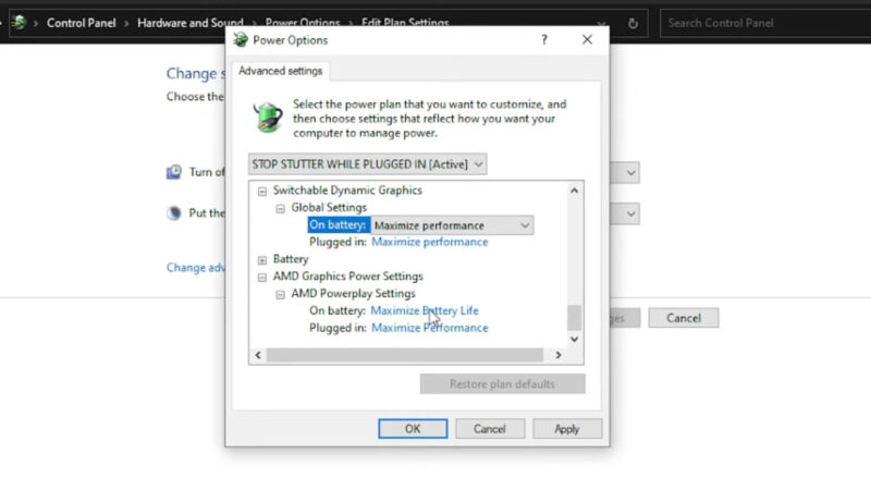 Managing Battery Health and Charger Issues - fps drop on charging laptop