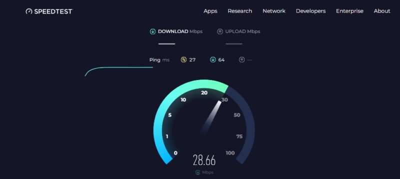 Performing a Speed Test to Rule Out Internet Connection Problems - amazon prime video out of sync